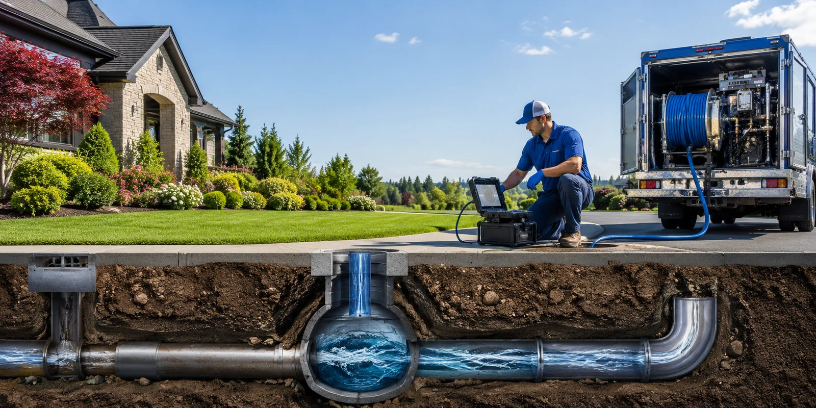 Drainage restoration information for New Harmony, IN